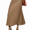 Cotswold Plaid Pleated Maxi Skirt