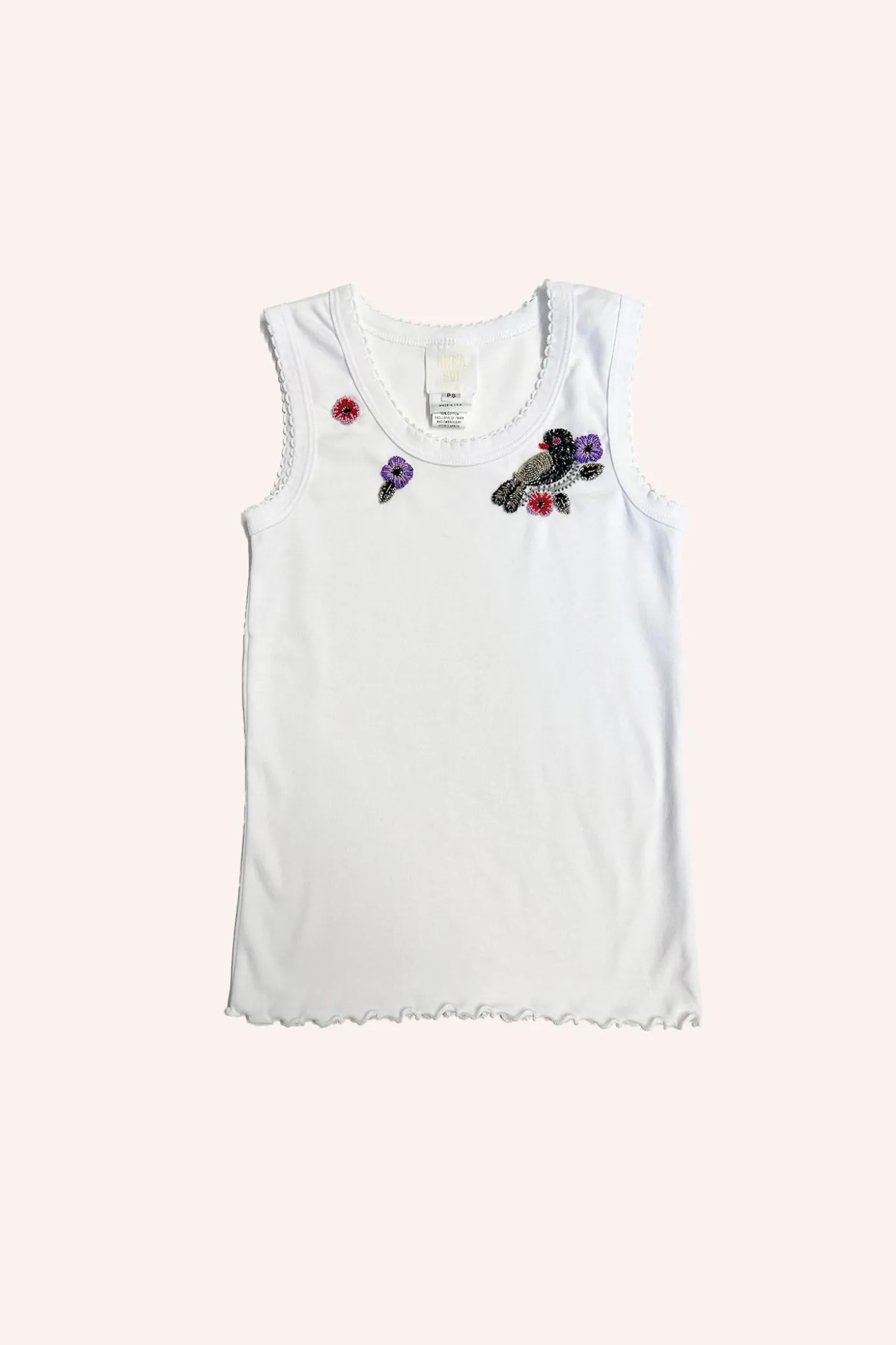 Embroidered Tank