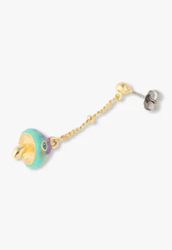 Enchanted Mini Mushroom Earrings - Gold