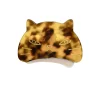 Etched Large Cat Jaw Clip Tokyo