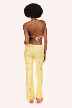 Eyelet Pants