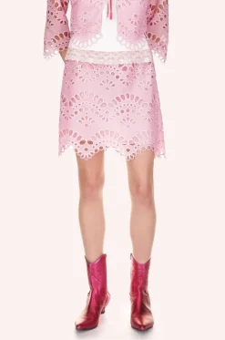 Eyelet Skirt
