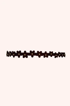 Forget Me Not Headband Black