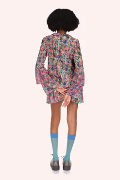 Giverny Combo Ruffled Tunic