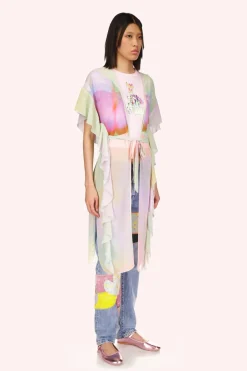 Impressionism Butterfly Kaftan