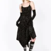 Jubilee Velvet Godet Dress
