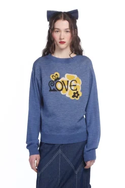 Knitwear Love Sweater Cornflower
