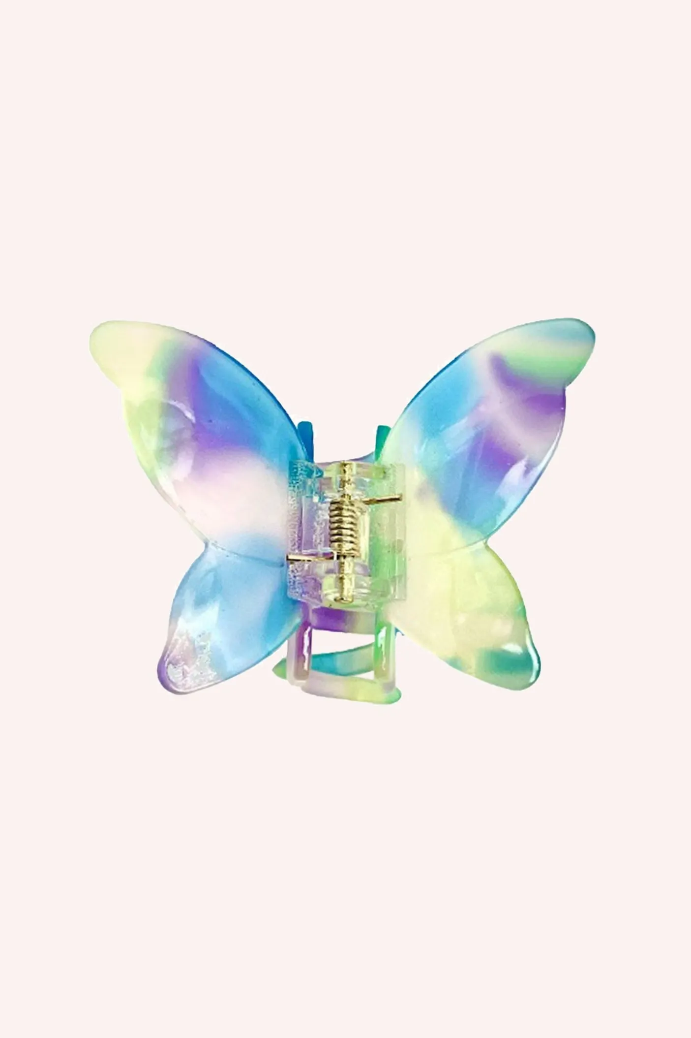Large Gemstone Butterfly Jaw Clip Mermaid