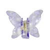 Large Gemtone Butterfly Jaw Lavender