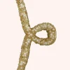 Large Pearl Encrusted French Jaw Clip Ivory