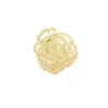 Large Vera Cut Out Flower Jaw Clip Ivory