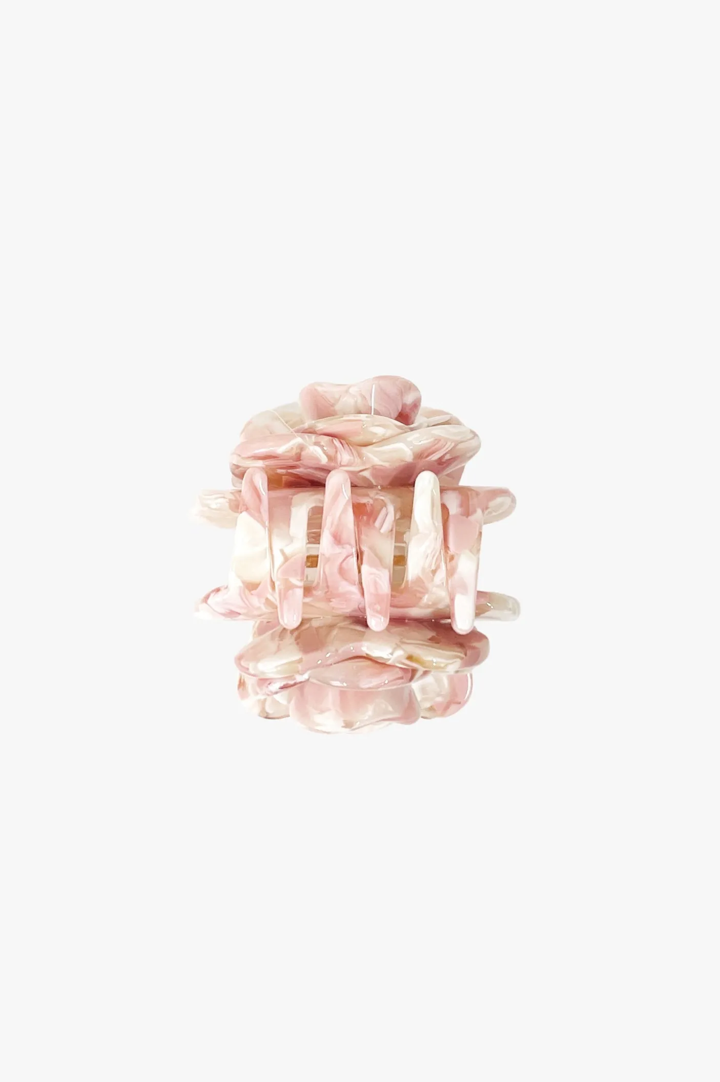Layered Rosette Hair Jaw Clip