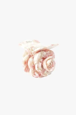 Layered Rosette Hair Jaw Clip