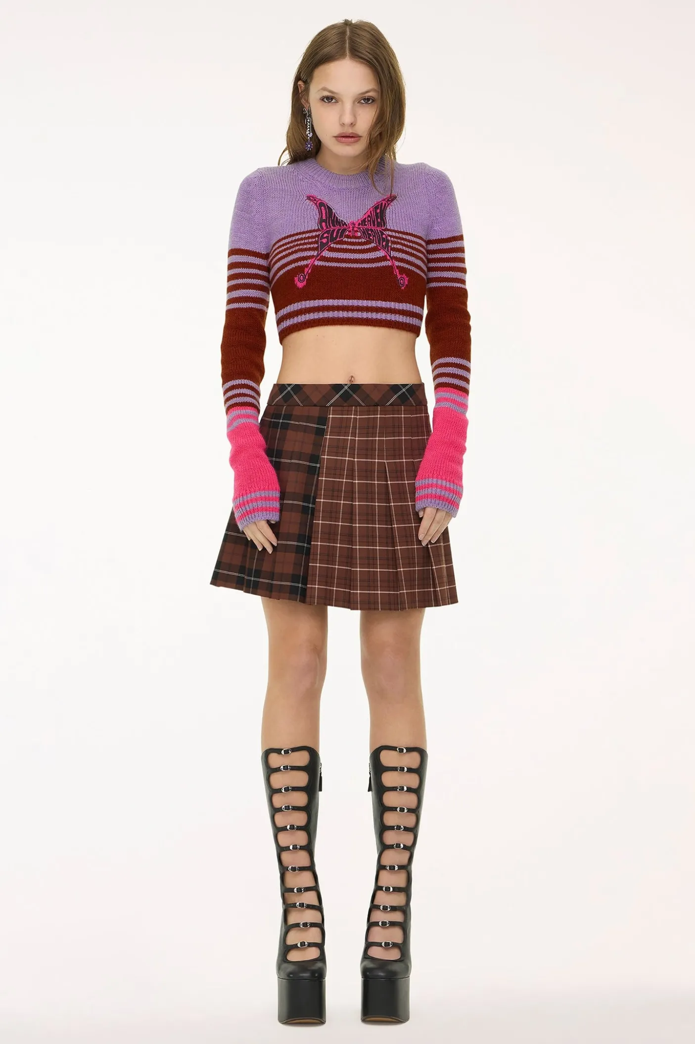 Limited Edition: Anna Sui x Heaven by Marc Jacobs Butterfly Sweater Pink/Purple