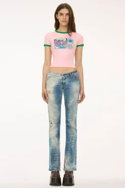 Limited Edition: Anna Sui x Heaven by Marc Jacobs Fairy Baby Tee Pink