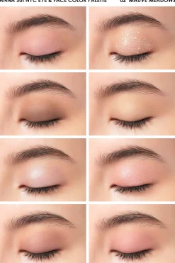 Limited Edition: Anna Sui NYC Eye & Face Color Palette - Mauve Meadows