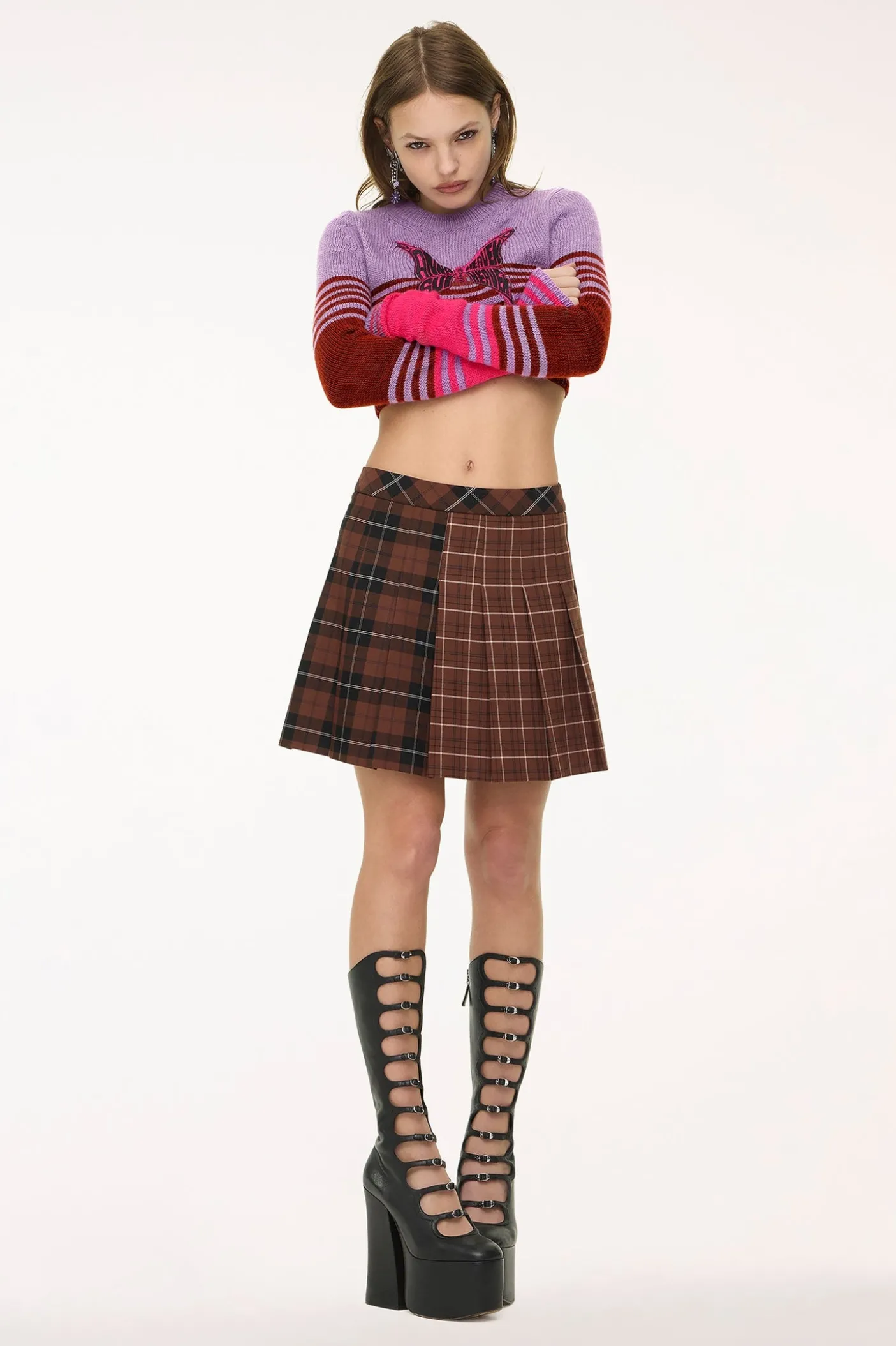 Limited Edition: Anna Sui x Heaven by Marc Jacobs Butterfly Sweater Pink/Purple