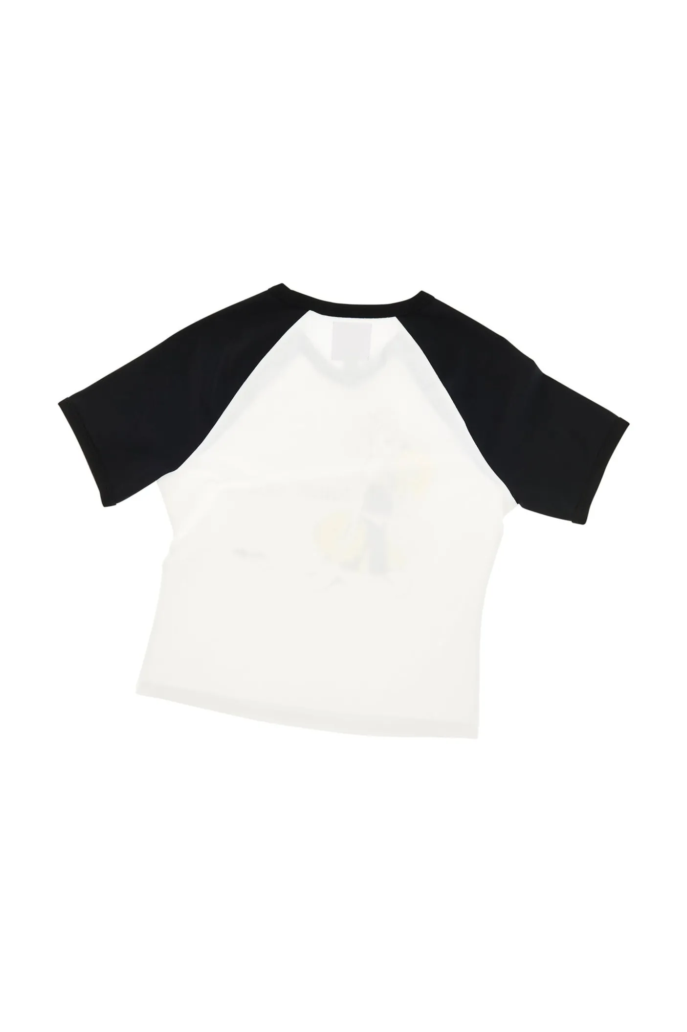 Limited Edition: Anna Sui x Heaven by Marc Jacobs Cheerleader Baby Tee White/Black