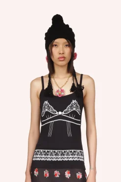 Lingerie Printed Tank Top