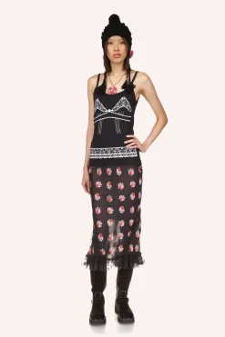 Lingerie Printed Tank Top