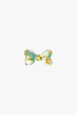 Love Puff Bow Side Clamp- Honey Mix