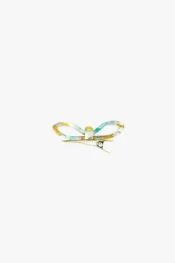 Love Puff Bow Side Clamp- Honey Mix