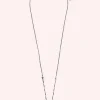 Lucky Horseshoe Charm Necklace - Gunmetal