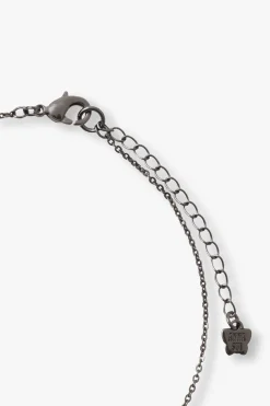 Lucky Horseshoe Necklace - Gunmetal
