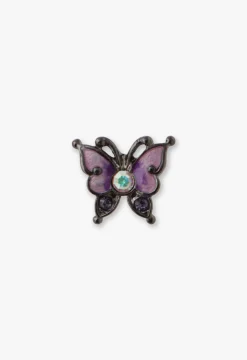 Magical Butterfly Unicorn Earrings-Gold