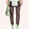 Metallic Faux Leather Mini Skirt