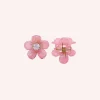 Mini Daisy Clip Pair Pink