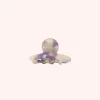 Mini Fine Hair Clip Violet