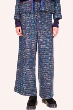 Multi Tweed Pants