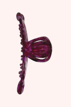 Mystical Seas French Jaw Clip Purple