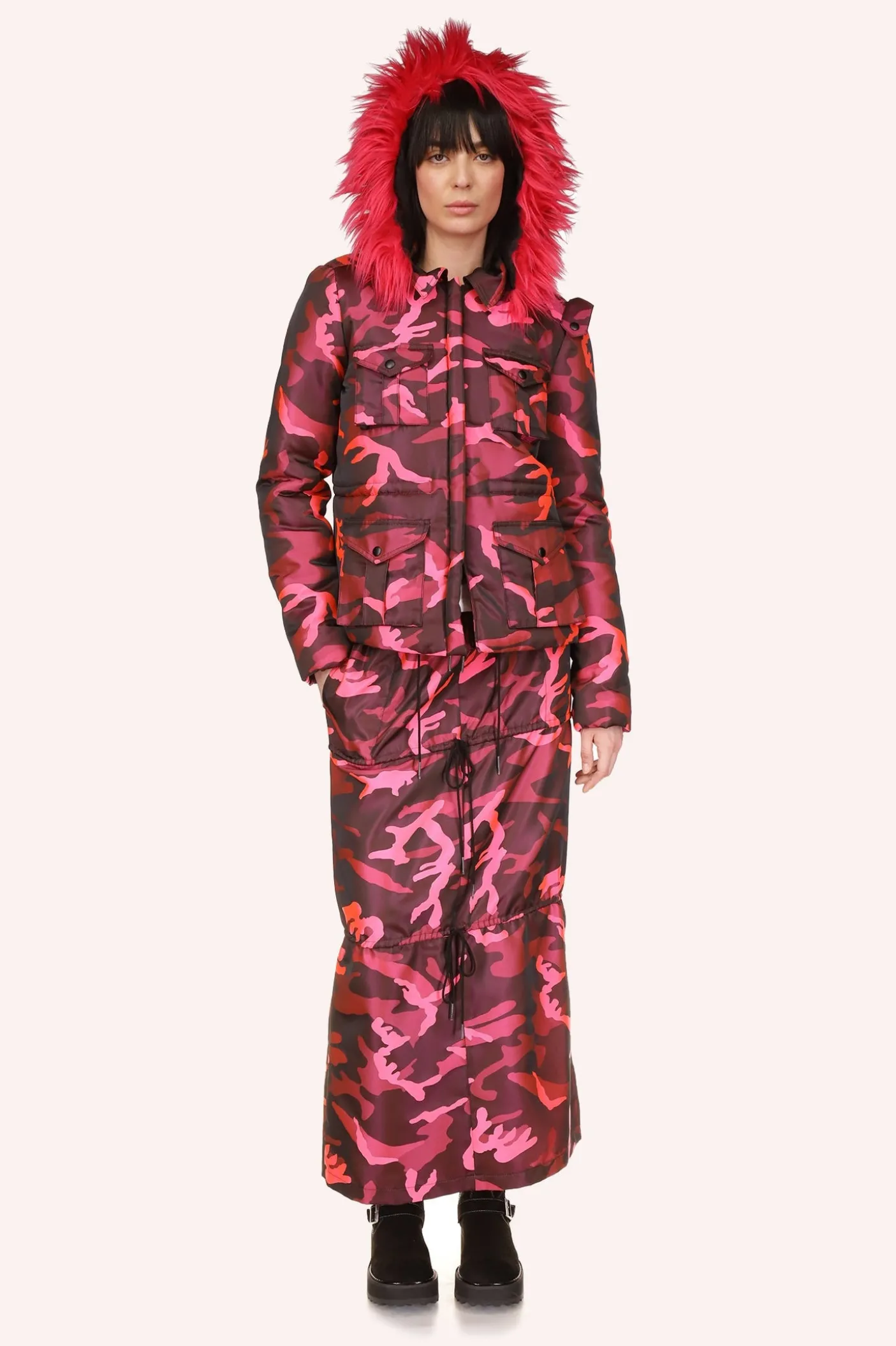Neon Camouflage Jacket