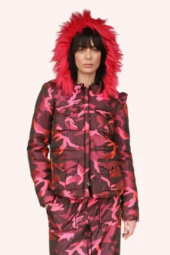 Neon Camouflage Jacket