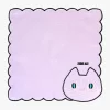 New: Cat Embroidery Washcloth