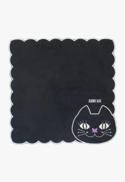 New: Cat Embroidery Washcloth