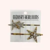 Oh My Stars Hair Pins Gold