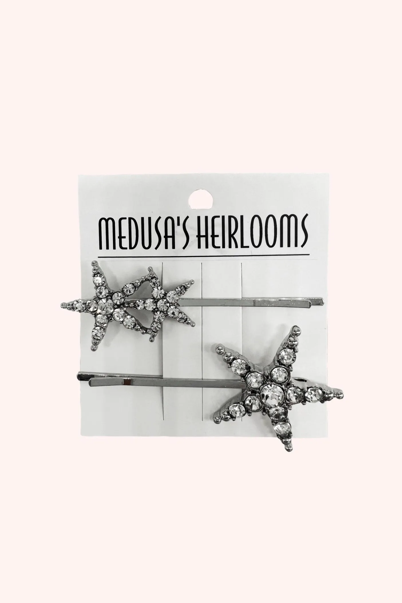 Oh My Stars Hair Pins Silver