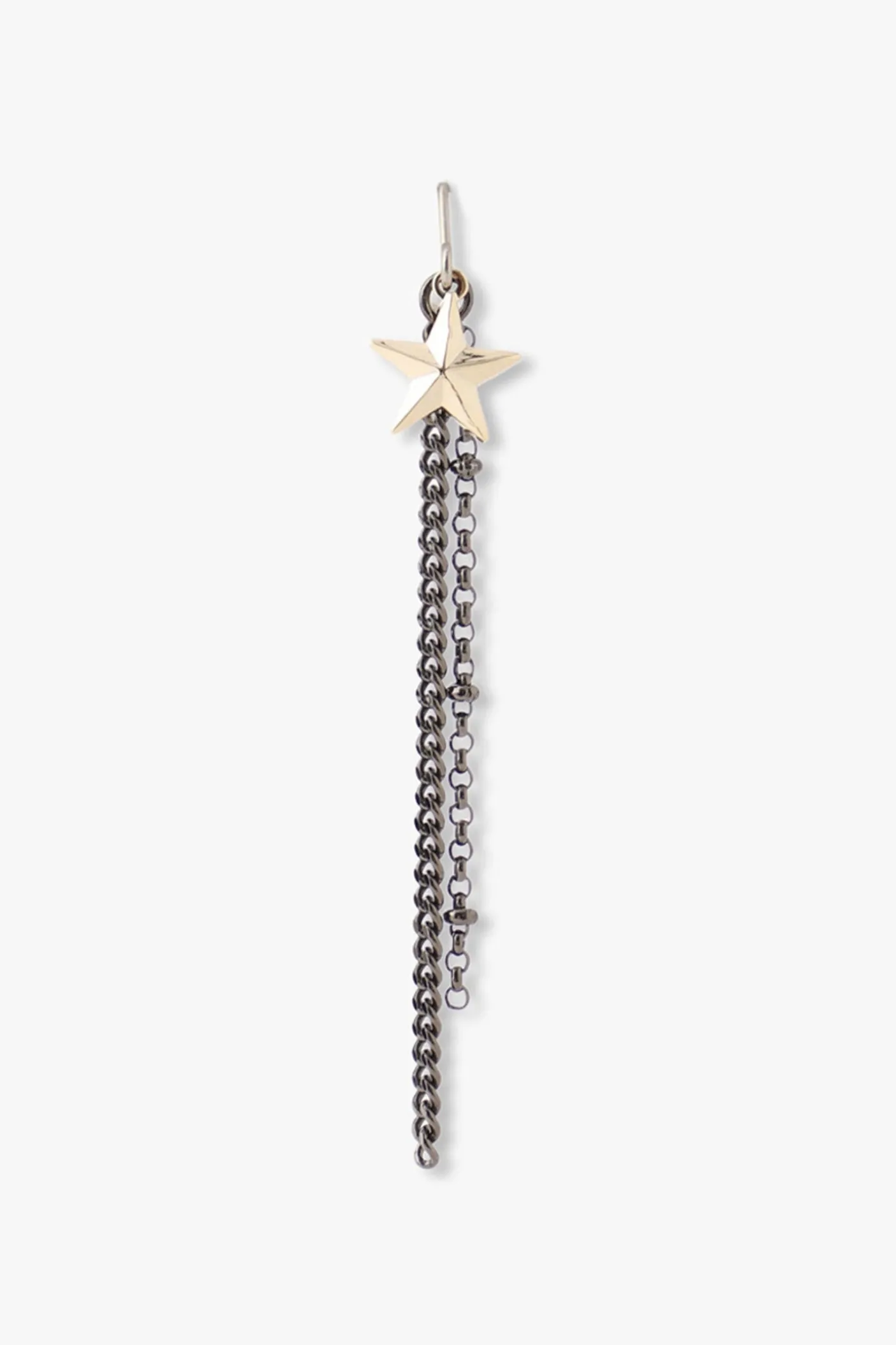 Panda Drop Chain Earrings