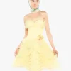 Party Girl Strapless Tulle Dress