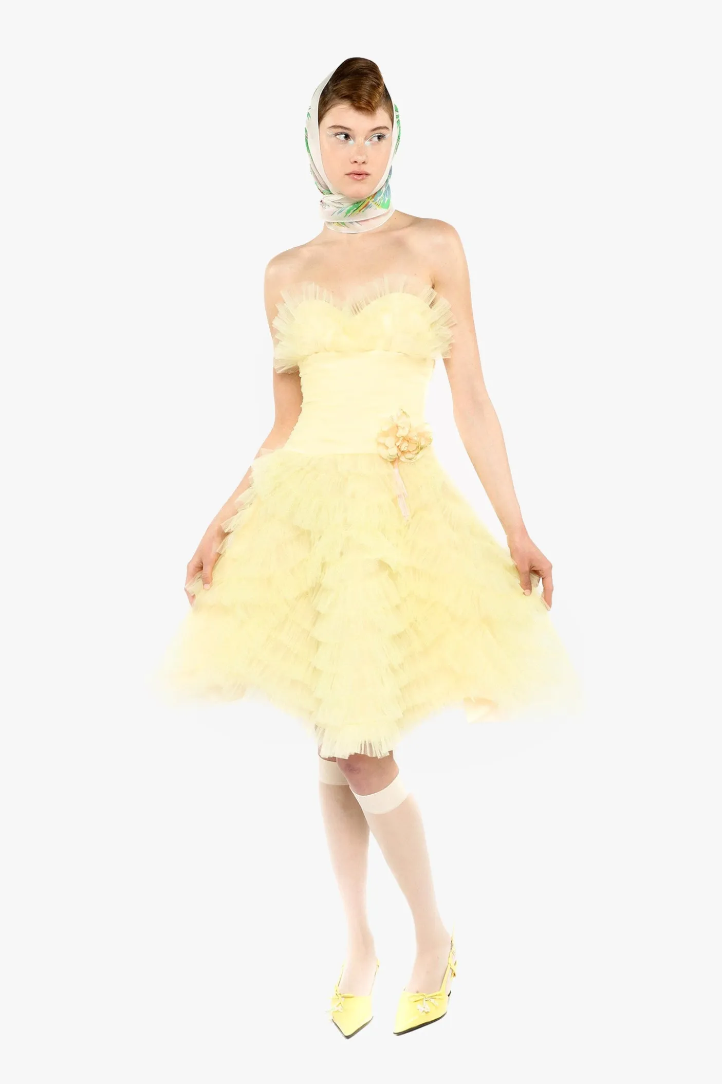 Party Girl Strapless Tulle Dress