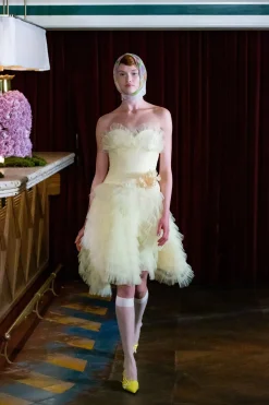 Party Girl Strapless Tulle Dress