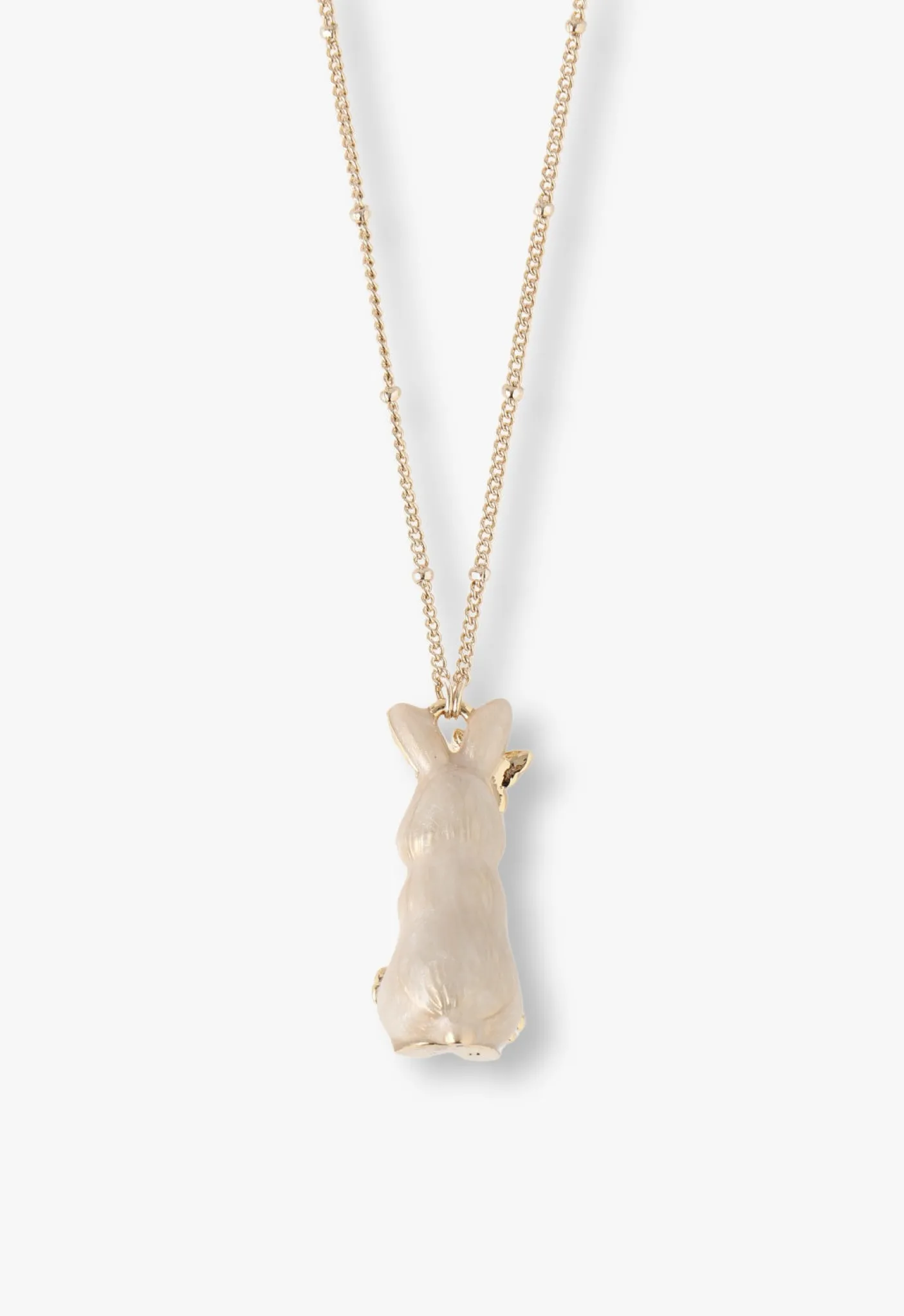Pastel Bunny Charm Necklace