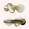 Princess White Opal Hair Clip