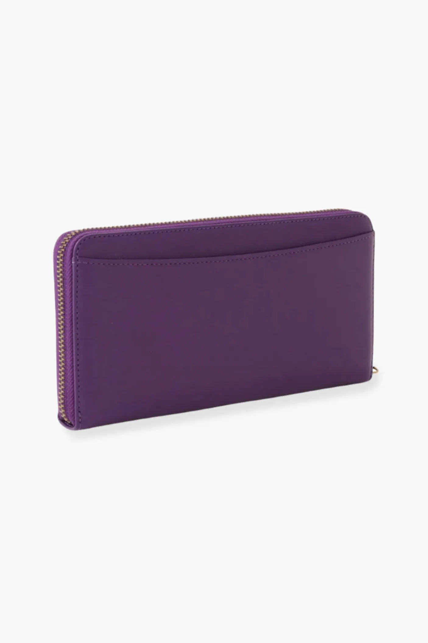 Purple Retro Button Wallet