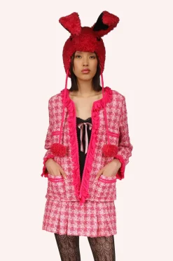 Ribbon Chenille Tweed Jacket