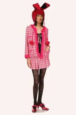 Ribbon Chenille Tweed Jacket