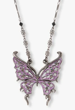 Rock & Roll Butterfly Necklace